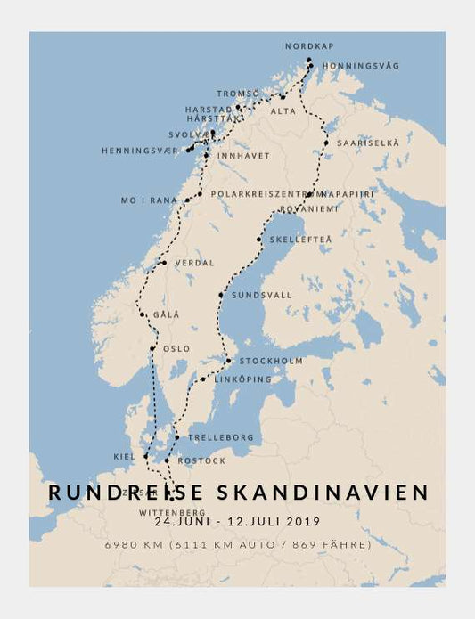 Rundreise Skandinavien