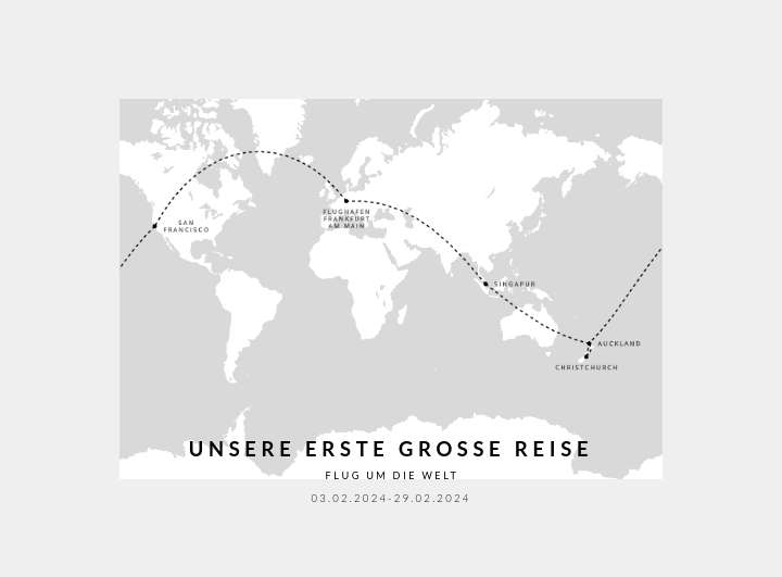 Unsere erste große Reise