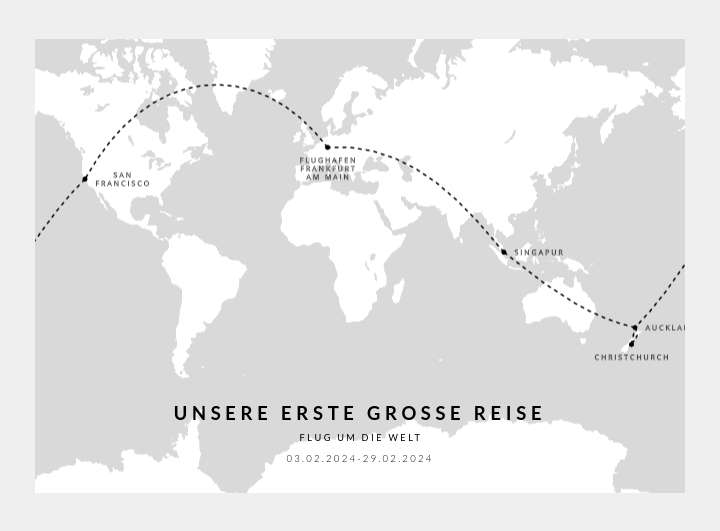 Unsere erste große Reise