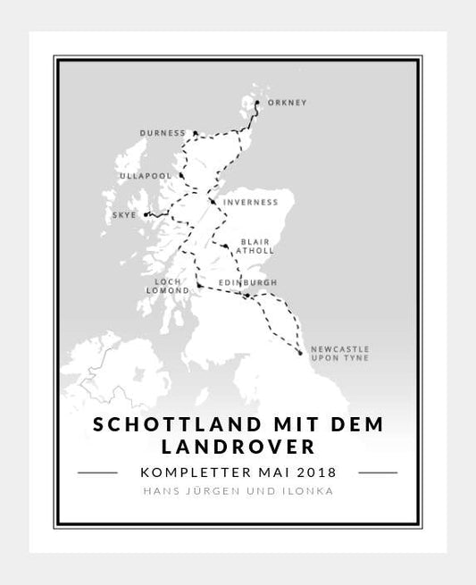 Schottland mit dem Landrover