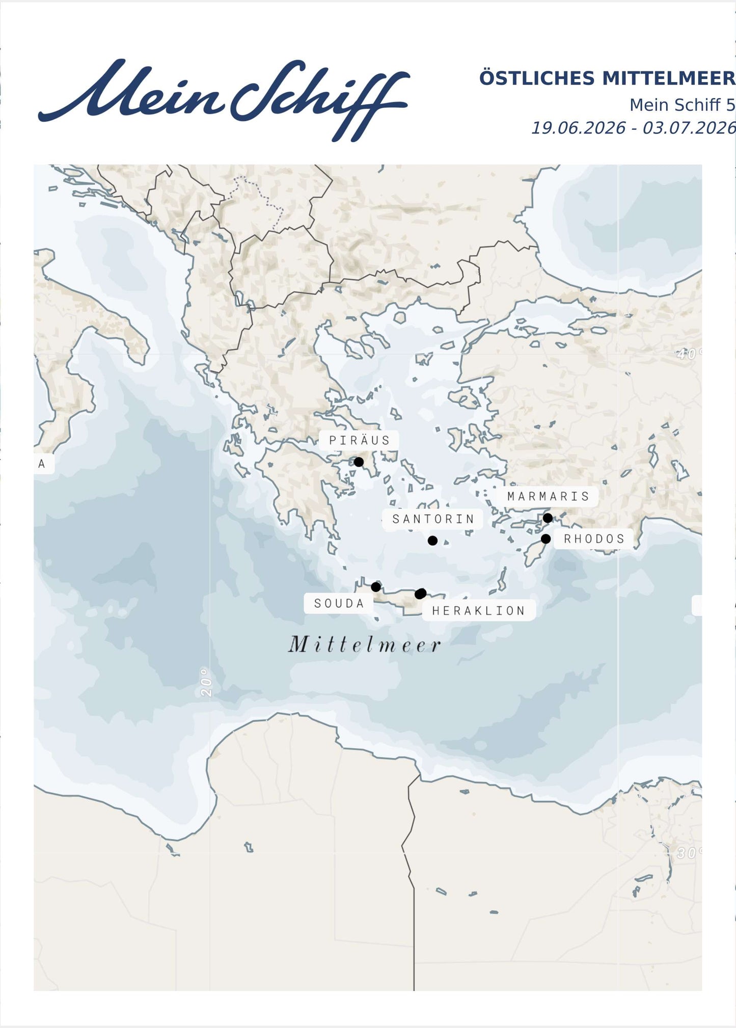 Östliches Mittelmeer