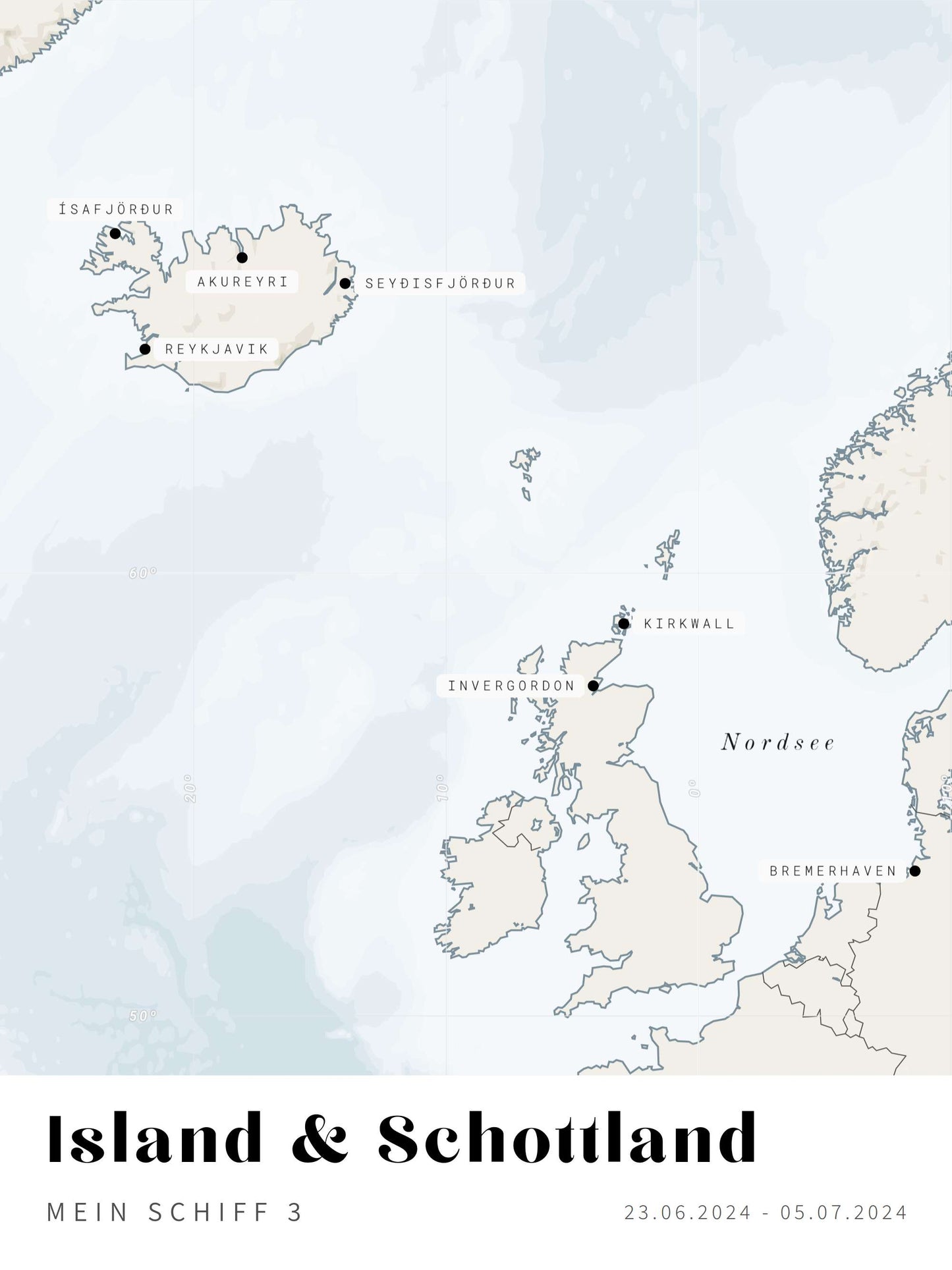 Island & Schottland