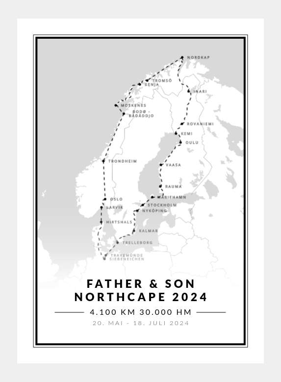 Father & Son Northcape 2024