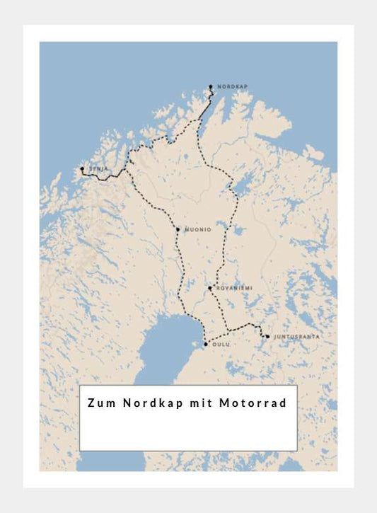 Zum Nordkap mit Motorrad