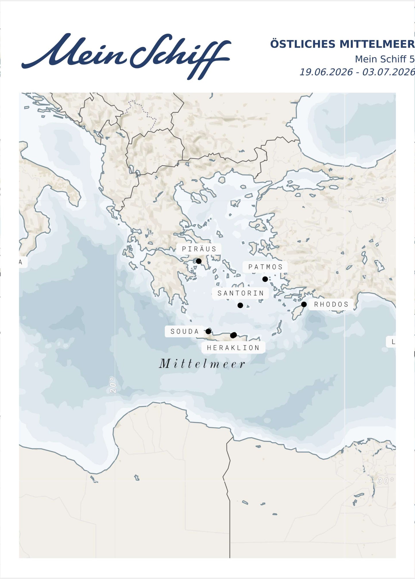 Östliches Mittelmeer