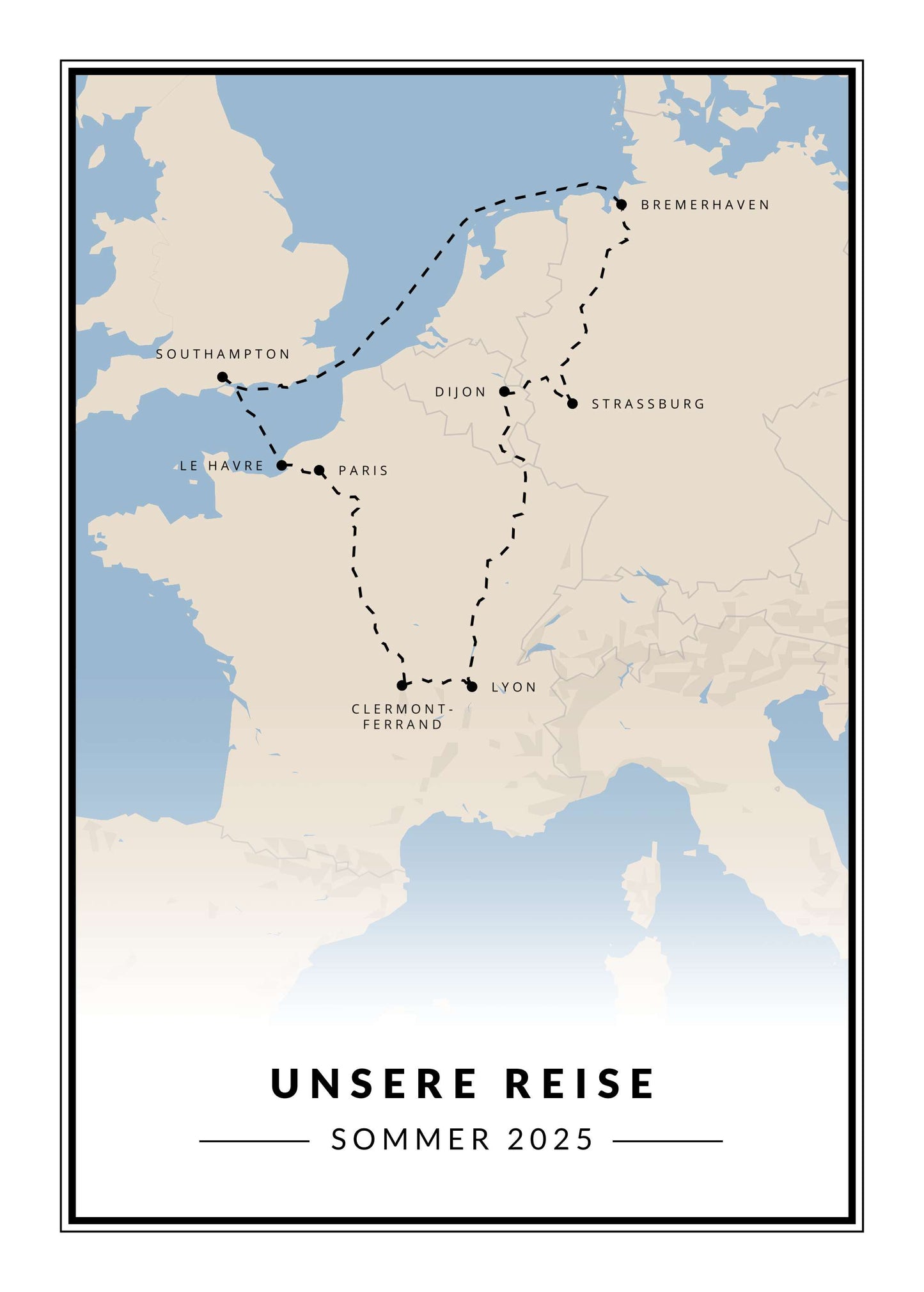 Unsere Reise