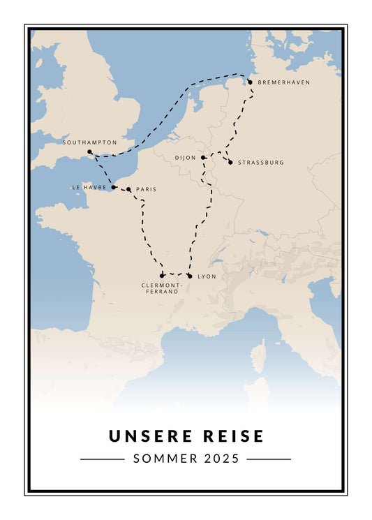Unsere Reise